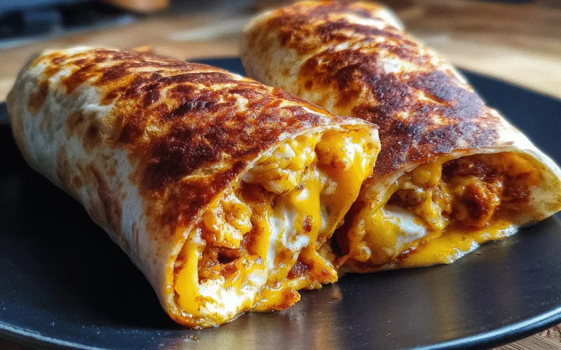 Best Grilled Cheese Burrito