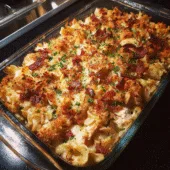Chicken Bacon Crunch Casserole