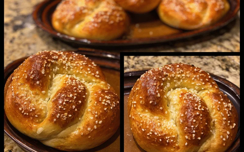 Mozzarella-Stuffed Soft Pretzels