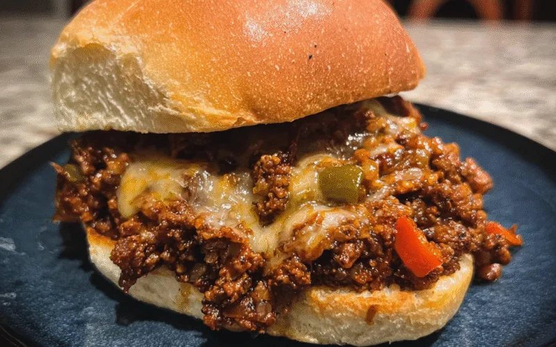 Philly Cheesesteak Sloppy Joes