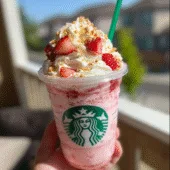 Strawberry Shortcake Frappuccino (Starbucks Copycat!)