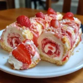 Strawberry Shortcake Cheesecake Rolls sa4