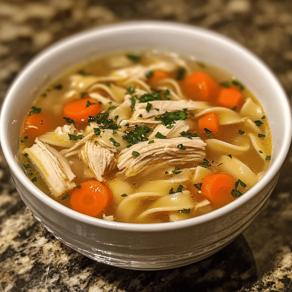Chicken Noodle Soup