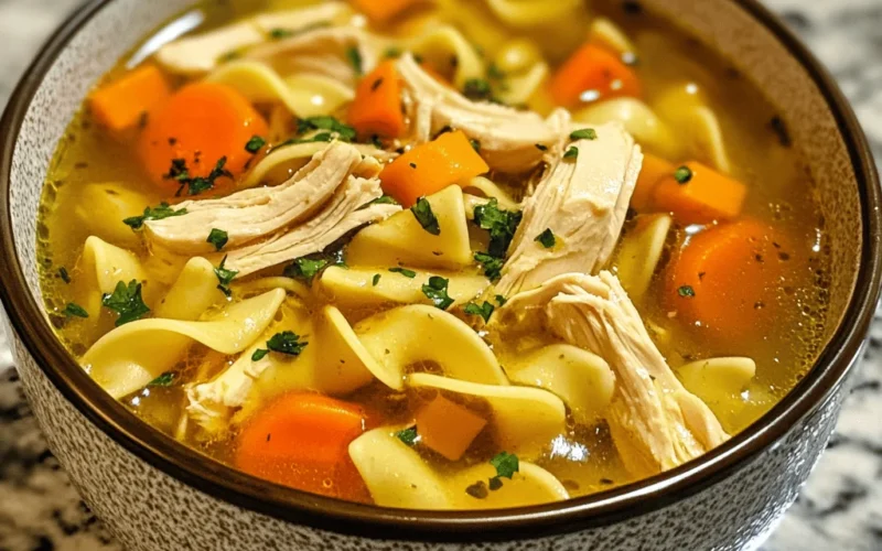 Chicken Noodle Soup