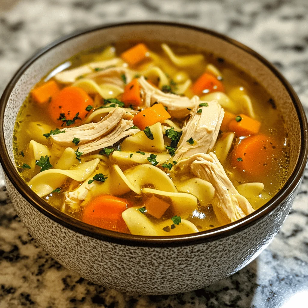 Chicken Noodle Soup