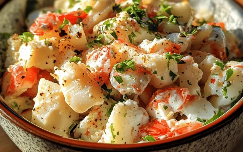CRAB SEAFOOD SALAD
