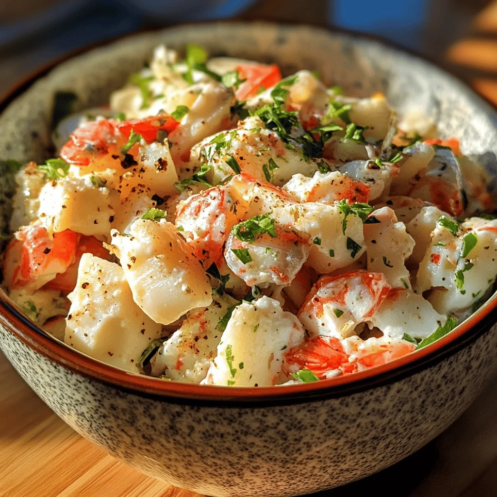 CRAB SEAFOOD SALAD