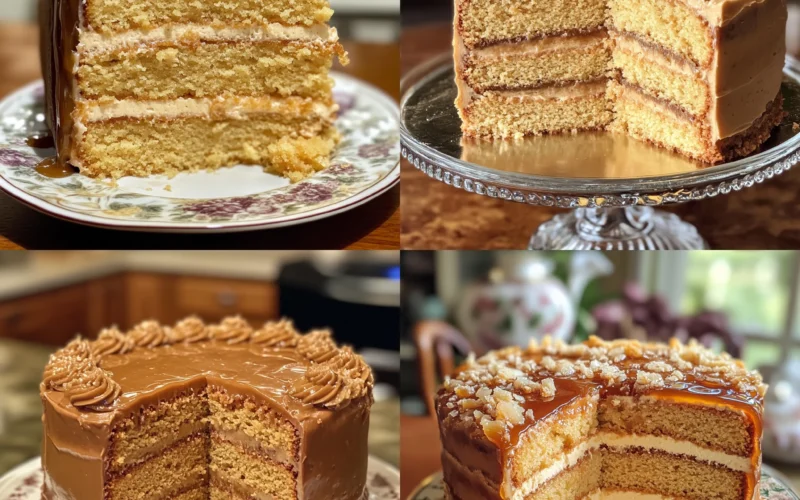 Salted Caramel Kentucky Butter Cake