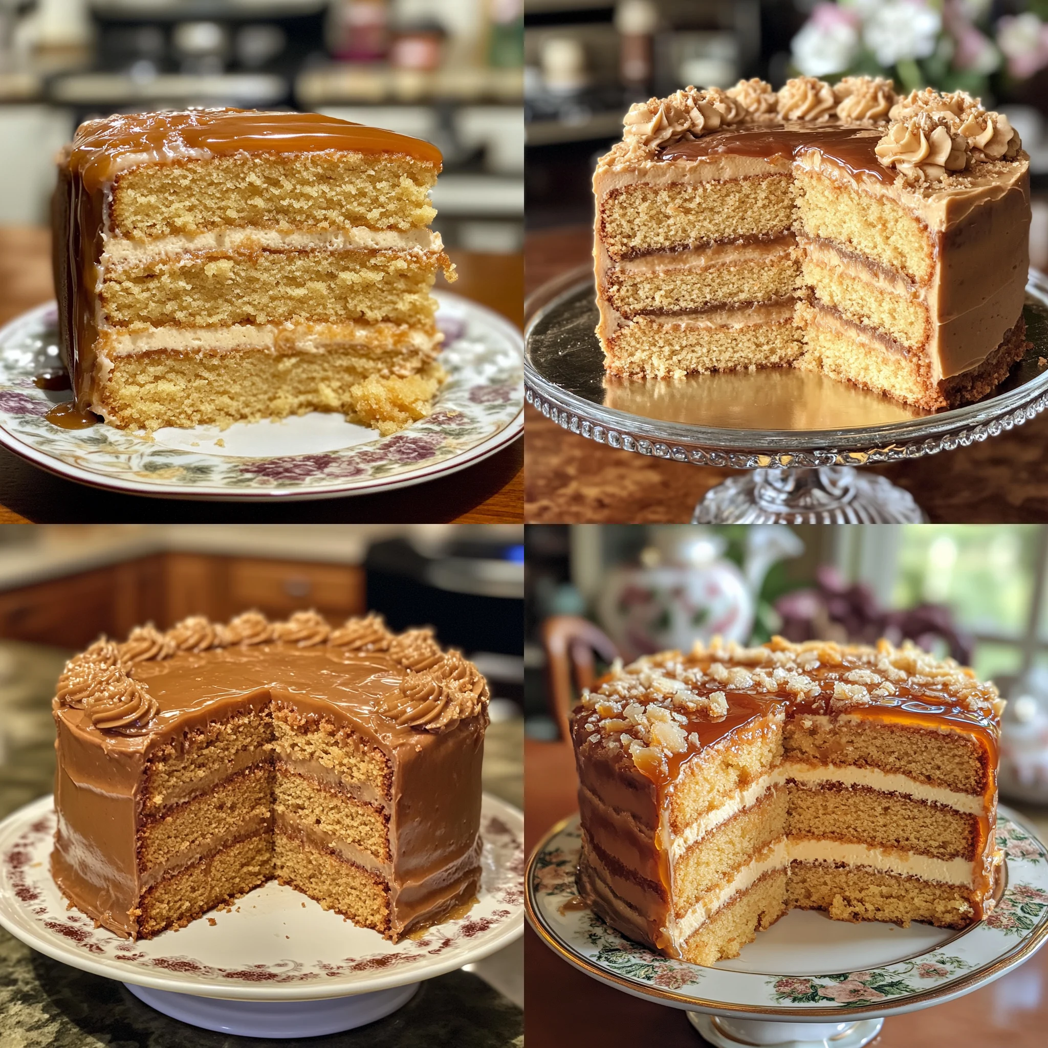 Salted Caramel Kentucky Butter Cake
