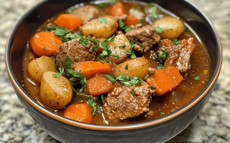 Slow Cooker Poor Man’s Stew