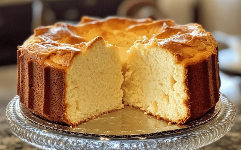 Lemon Cream Cheese Pound Cake