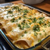 Sour Cream Chicken Enchiladas