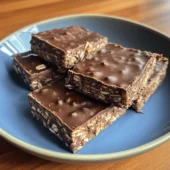 No Bake Chocolate Oat Bars