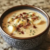 Slow Cooker Creamy Potato Bacon Soup