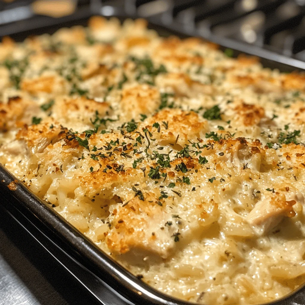 Creamy Chicken Rice Casserole