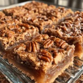 Lazy Girl Pecan Pie Bars