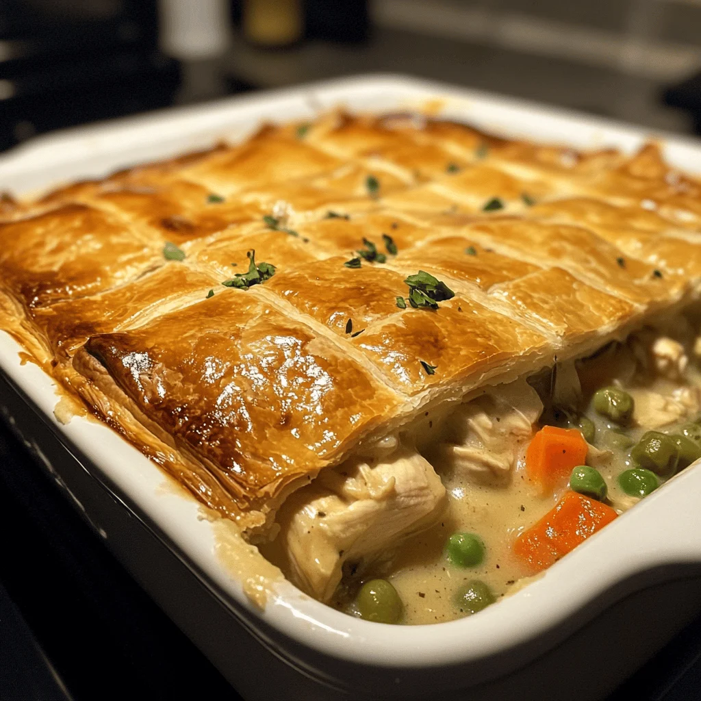 Chicken Pot Pie Bake