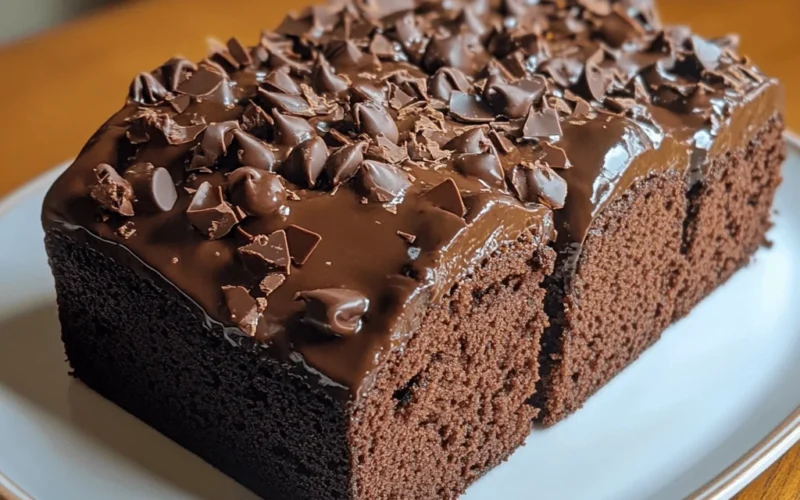 Chocolate Pound Cake