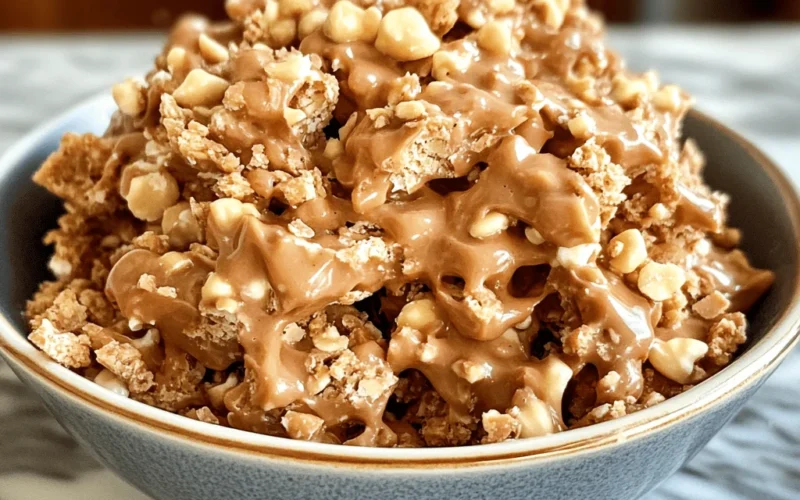 No-Bake Peanut Butter Haystacks