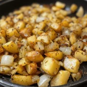 Fried Potatoes and Onions