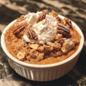Pumpkin Pecan Cobbler