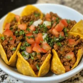 Conchitas with Ground Beef