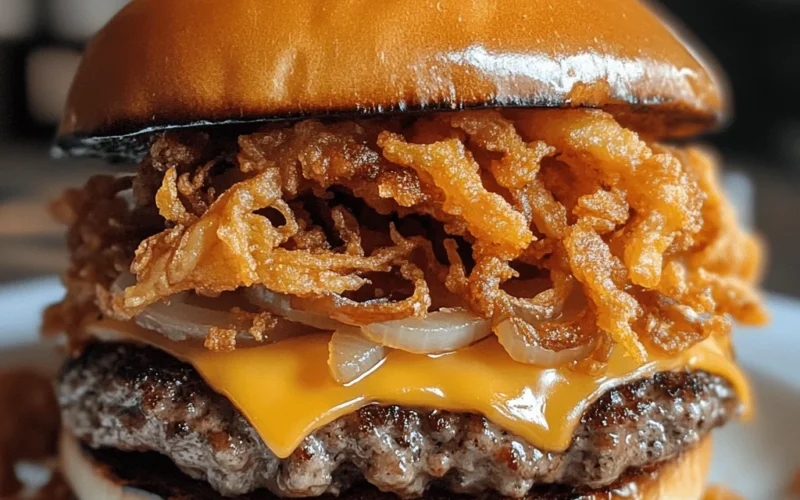 Oklahoma Fried Onion Burgers