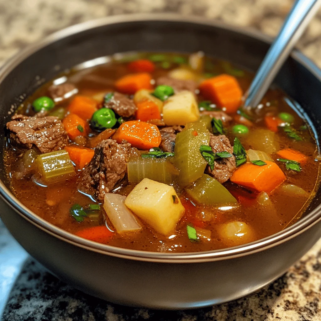 Vegetable Beef Soup