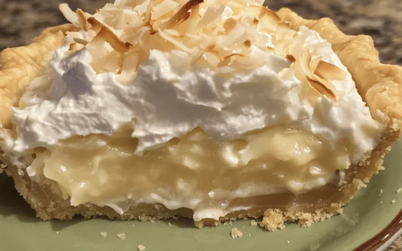 The Absolute Best Coconut Cream Pie