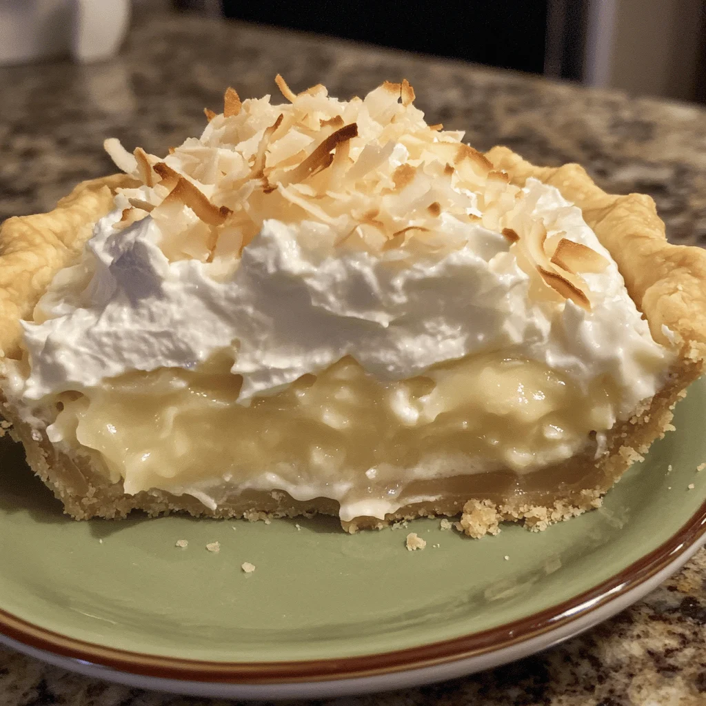 The Absolute Best Coconut Cream Pie