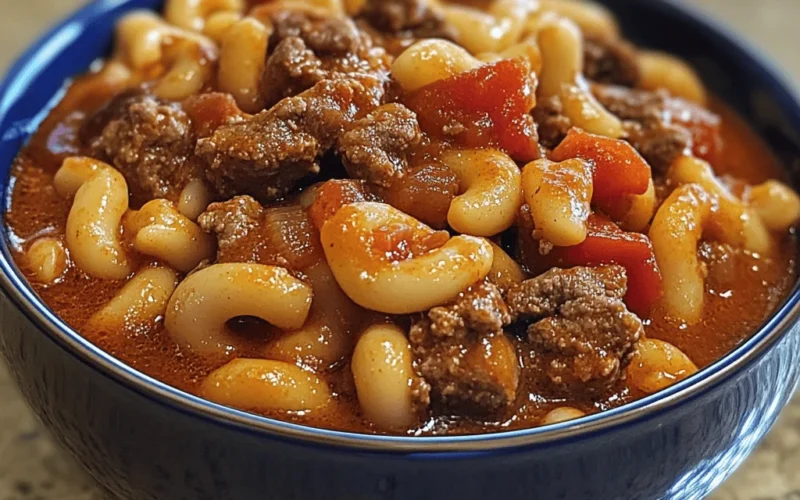 Old Fashioned Goulash