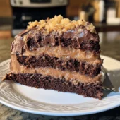 Homemade German Chocolate Cake