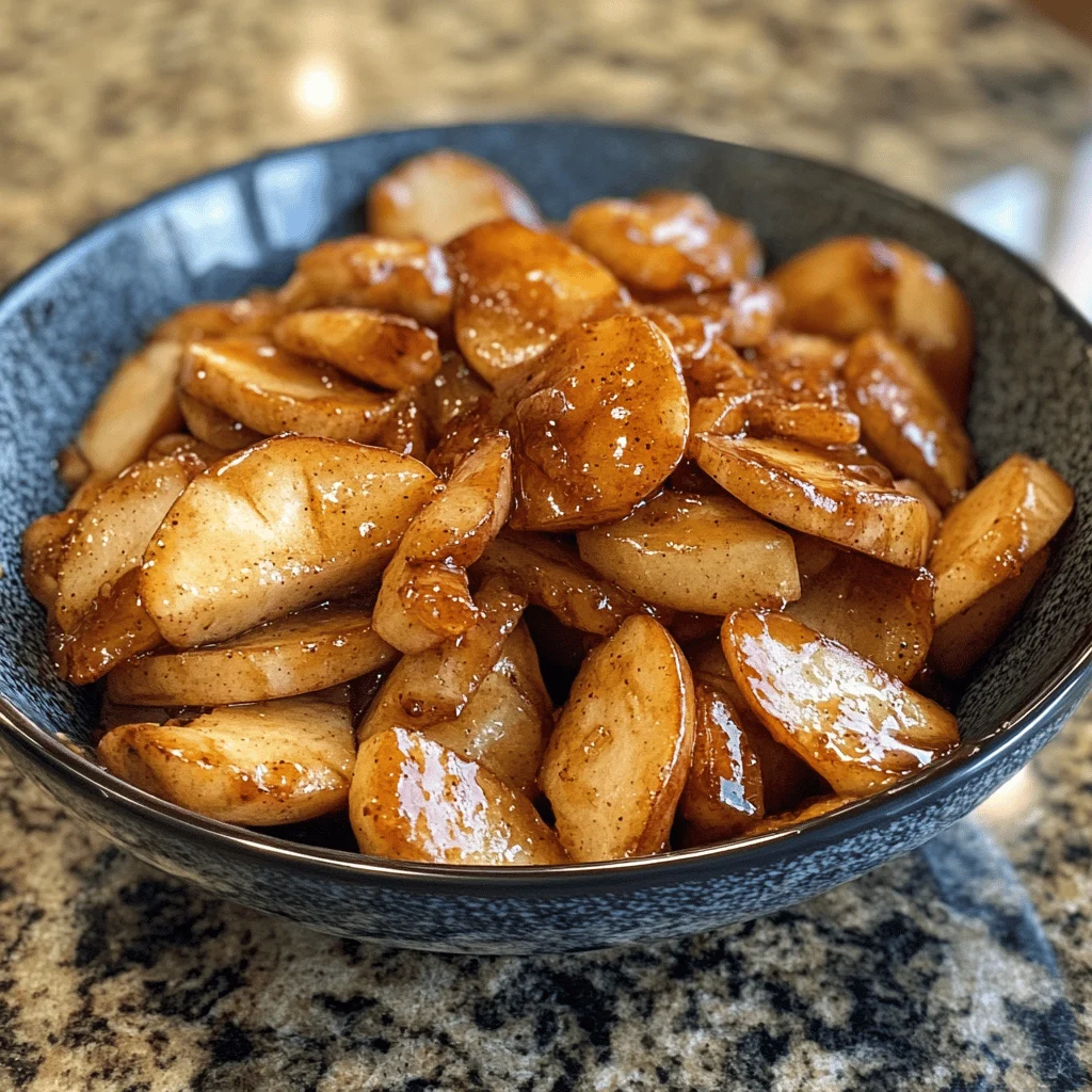 Slow Cooker Cracker Barrel Fried Apples