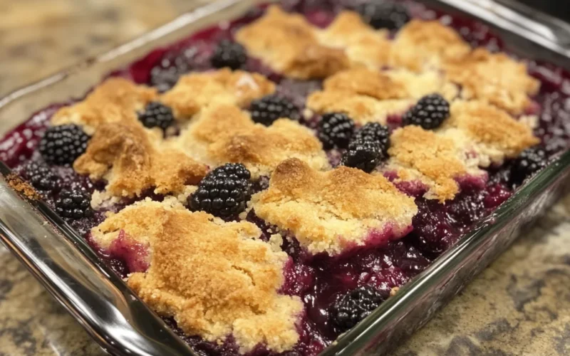 Blackberry Cobbler Recipe