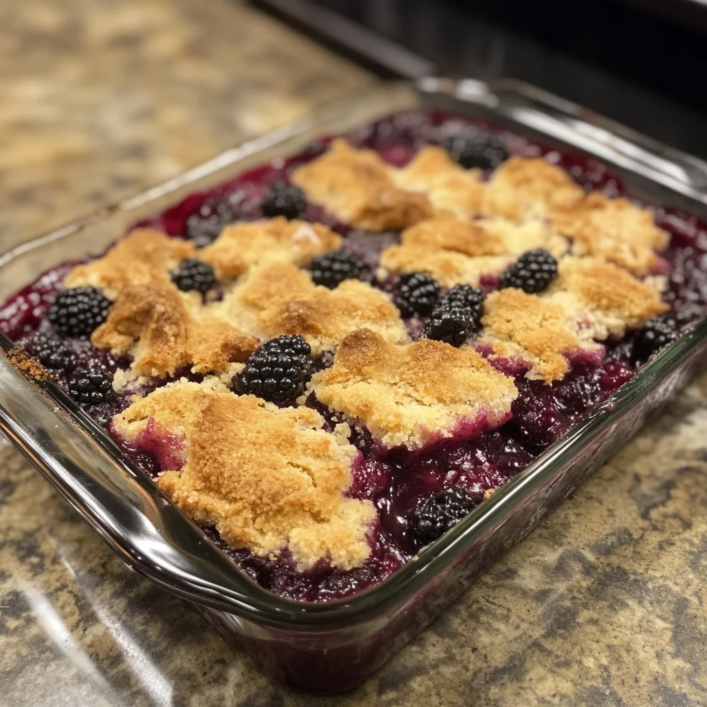 Blackberry Cobbler Recipe