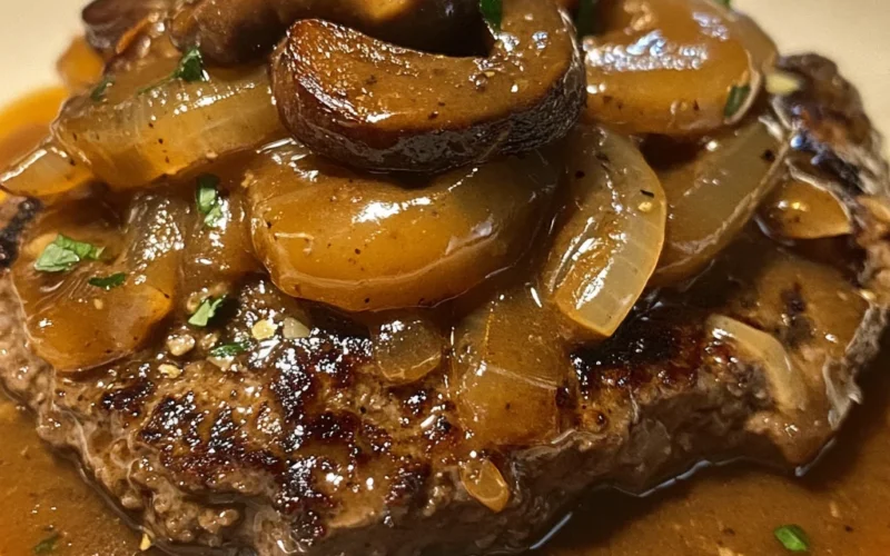 Smothered Hamburger Steak