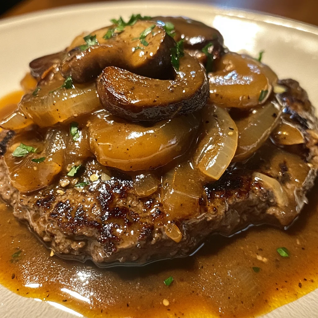 Smothered Hamburger Steak