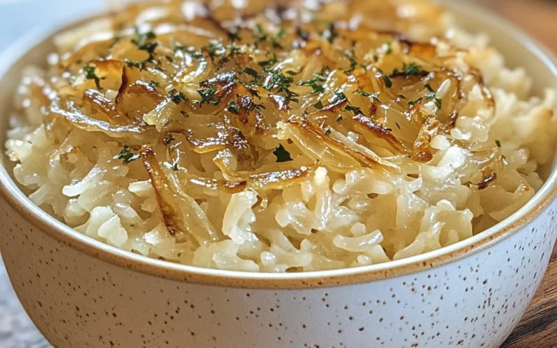 French Onion Butter Rice
