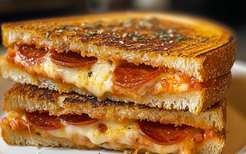 Pepperoni Pizza Grilled Cheese
