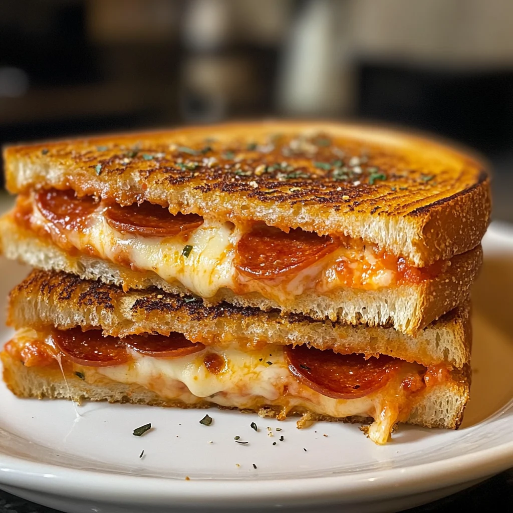 Pepperoni Pizza Grilled Cheese