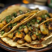 Potato Tacos with Green Chilies Potato Tacos with Green Chilies