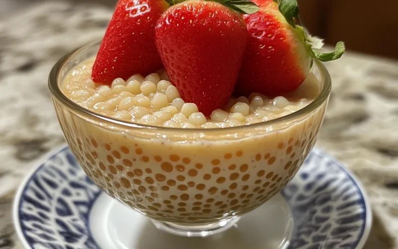 Homemade Tapioca Pudding