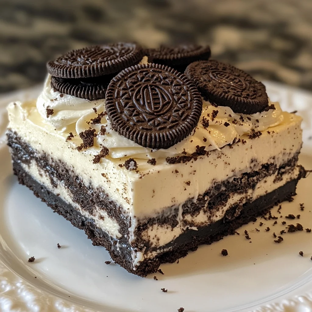 No Bake Oreo Dessert
