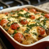 Caprese Chicken Casserole