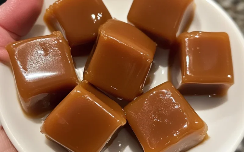 6 Minute Microwave Caramels