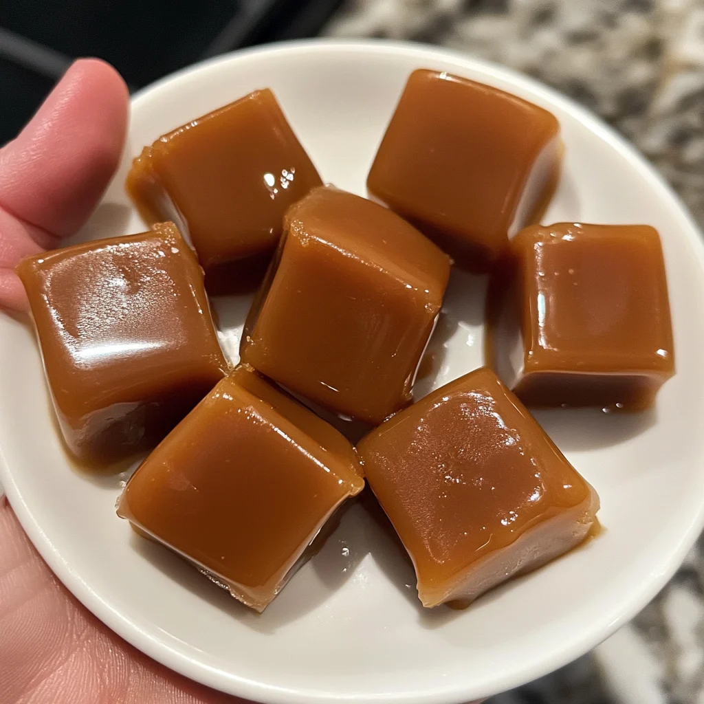 6 Minute Microwave Caramels