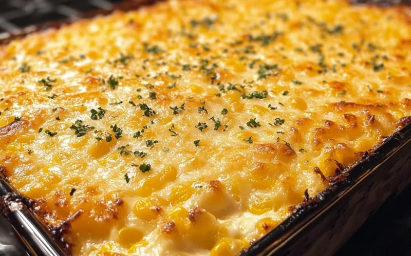 Cream Cheese Corn Casserole