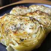 Baked cabbage steaks Baked cabbage steaks