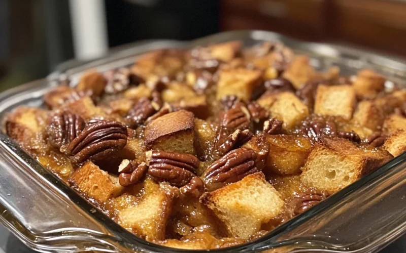 Pecan Pie Bread Pudding
