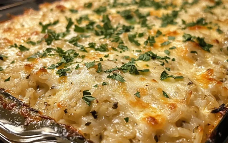 Pepper Jack Rice Bake